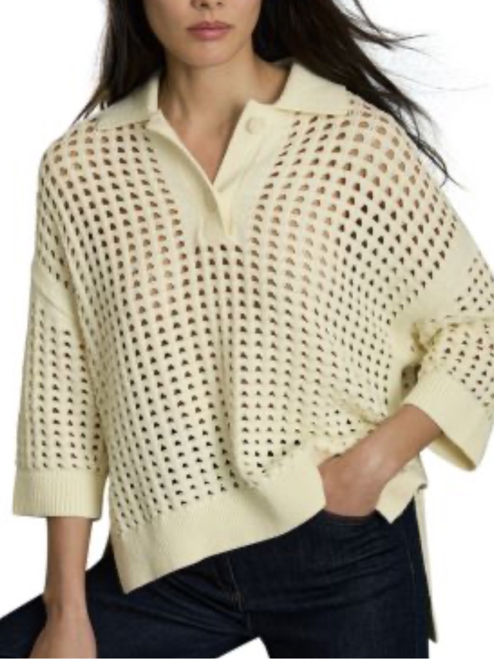 Reiss Open stitch Jumper
